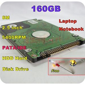 2.5 ""HDD PATA IDE 160 GB 160g ide 5400 RPM 8 M Interne Harde Schijf laptop notebook schroef driver gratis