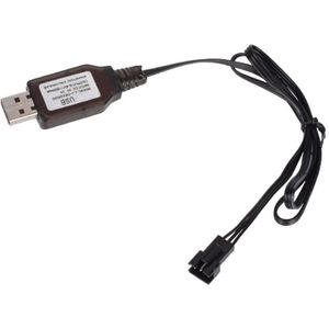 6.4V/7.4V 500mA Charger Li-Ik SM-3P Rc Speelgoed Afstandsbediening Positieve Draagbare Usb