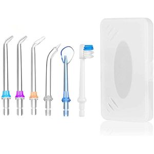 Draagbare Jet Tips Nozzles Sets Voor H2ofloss Monddouche Dental Water Flosser Tanden Schoner Vervanging Accessoire Met Doos