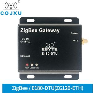 Zigbee Gate Manier ZigBee3.0 Ethernet Modem Web Netwerk Socket Werken E180-DTU(ZG120-ETH) Dc Power Transceiver En Ontvanger