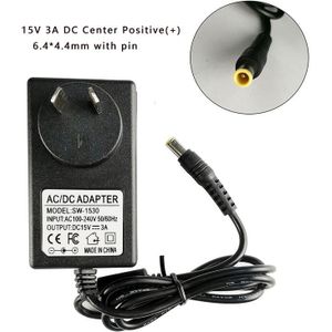 15V 3A 6.4*4.4 Mm Met Pin Ac/Dc Adapter Oplader Voor Sony SRS-X55 SRS-BTX500 SRS-XB3 Draagbare bluetooth Speaker Voeding
