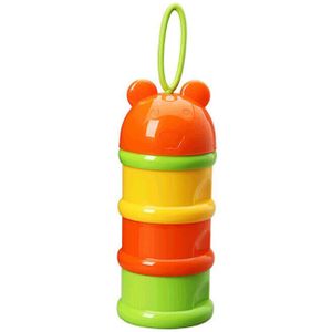 Goocheer 3 Lagen Babyvoeding Organizer Baby Melkpoeder Dispenser Container Opslag Formule Voerbox