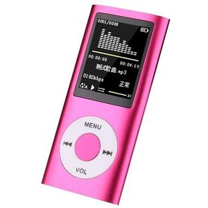 Hifi Mini Mp3 Speler Muziek Sport Walkman Met Oortelefoon Fm Radio 1.8 Inch Tft Lcd-scherm Ondersteuning 16Gb 32gb 64Gb Micro Sd Tf Card