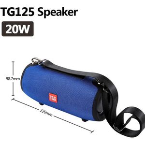 20 W Draadloze Bluetooth Speaker Draagbare Kolom 3D Stereo Music Center Boom Box Super Bass Subwoofer Met Fm/Tf/Aux