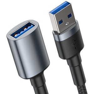 Baseus Usb Verlengkabel Usb 3.0 Kabel Man-vrouw Extender Kabel Voor Smart Tv PS4 Xbox Ssd 5Gb US3.0 Data Sync Wire Cord