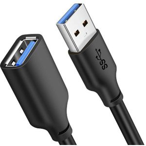Cabletime Usb Verlengkabel USB3.0 Naar Usb M/F Type A Kabel 5Gbps Usb Extender Data Transfercord Voor laptop Ssd Tv Smart C267