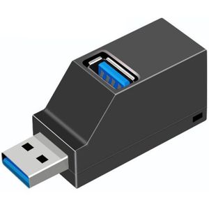 1Pc Mini 3 Poorten USB 3.0/2.0 Hub High Speed Data Transfer Splitter Box Adapter Voor PC Laptop MacBook Pro