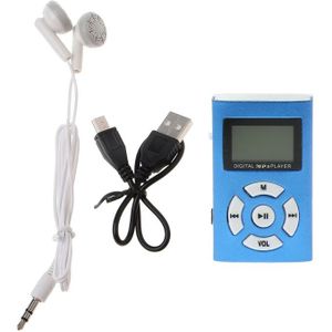 Usb Mini MP3 Speler Lcd-scherm Ondersteuning 32 Gb Micro Sd Tf Card Slick Stijlvol Sport Compact Met Oortelefoon