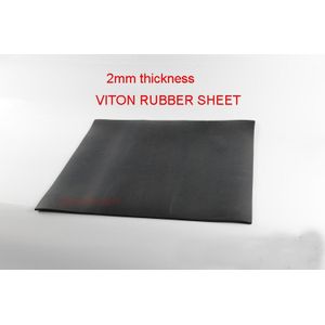 2mm dikte Fluor rubber FKM plaat Aflas Rubber FPM mat Viton kussen pad zuur, alkali en hoge temperatuur