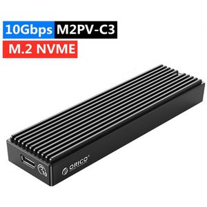 Orico Lsdt M2 Ssd Case Behuizing Usb Type C Gen2 10Gbps Pcie Nvme/5Gbps Sata Ngff Ssd case Voor 2230/2242/2260/2280 Ssd Harde Schijf