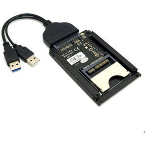 Goldendisk CFast Adapter CFAST USB 3.0 Kaartlezer SATA 22 Pin naar CFast Card adapter 2.5 inch Hard Disk Case SSD HDD extender