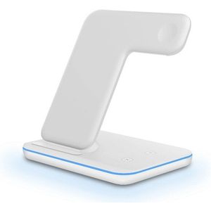 Fdgao 15W Qi Wireless Charger Stand Voor Iphone 12 11 Xs Xr X 8 Quick Charge Dock Station Voor airpods Pro Apple Horloge Se 6 5 4 3