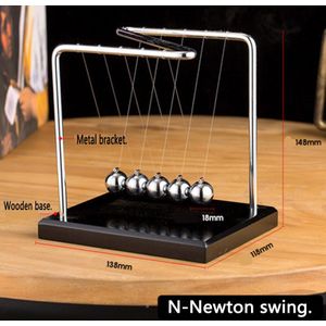 Newton Swing Bal Bewegen Metalen Kantoor Decompressie Creatieve Eenvoudige Moderne Thuis Tafelblad Decoratie Kleine Ornamenten