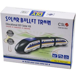 Solar Toy Energie Hogesnelheidstrein Model Diy Educatief Wetenschap Studenten Experimentele S Voor