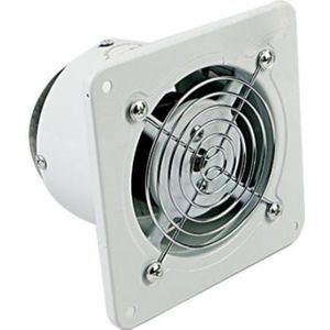 4 Inch 20W 220V Ventilatie Uitlaat Afzuigkap Venster Muur Keuken Wc Badkamer Duct Booster Blower lucht Schoon Co