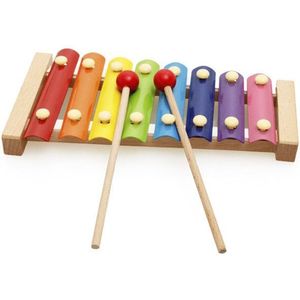 3Pcs Plastic Houten Harmonica 8-Tone Kleur Piano Klarinet Vroege Onderwijs Muziek Speelgoed Baby Educatief Muziekinstrument Speelgoed yjn