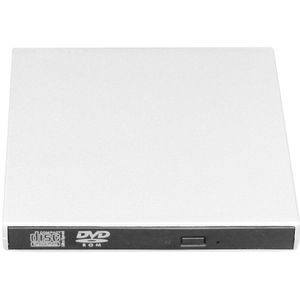 Draagbare Usb 2.0 Slim Externe Optische Dvd Rw Cd Writer Brander Kaartlezer Speler Optische Drives Voor Laptop Pc windows