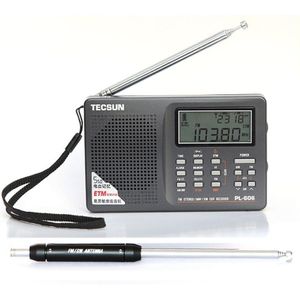 Tecsun PL-606 Digitale Pll Fm Stereo/Lw/Sw/Mw Dsp Ontvanger Lichtgewicht Oplaadbare Voor Ouderen/Student