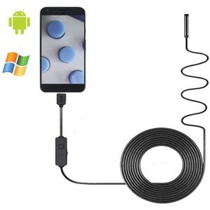 2-in-1 Endoscoop USB Android Endoscoop Camera 2/5M Waterdichte C-type Detectie Camera voor PC Android Mobiele Telefoon Buis Endoscoop