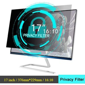 17 inch (376mm * 229mm) privacy Filter Anti-Glare Lcd-scherm Beschermende film Voor 16:10 Breedbeeld Computer Notebook PC Monitoren