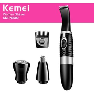 3 In 1 Neus Tondeuse Mannen Trimmer Vrouwelijke Epilator Gezicht Bakkebaarden Removal Scheerapparaat Baard Wenkbrauw Scheren Carbon Staal Blade 38D