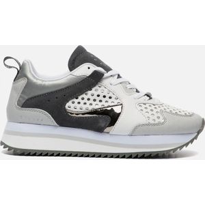 Cruyff - Solar - Sneakers - Grijs - Synthetisch Materiaal - Uitneembaar Voetbed