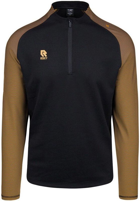 Robey - Performance Trainingstrui 1/4-Zip - Zwart - Goud