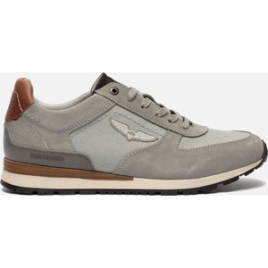 PME Legend Lockplate Sneakers grijs Textiel - Heren - Maat 43