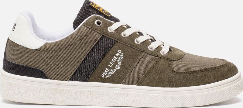 PME Legend Skytank Sneakers - Groen - Suède - Rubber Zool