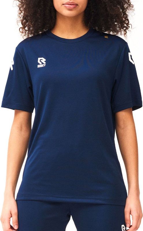 Robey - Crossbar - Trainingsshirt - Donkerblauw - Lichtgewicht - Vochtregulerend