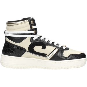 Cruyff Campo High Lux Hoge sneakers - Leren Sneaker - Dames - Wit - Maat 42