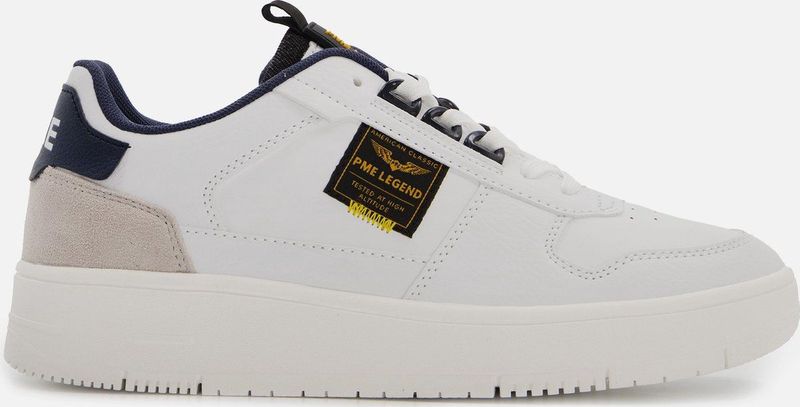 PME Legend Gobbler Lage sneakers Leren Sneaker Heren Wit