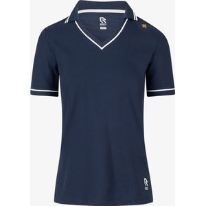 Robey - Tennis Court V-Neck Polo - Match Navy - Tennispolo