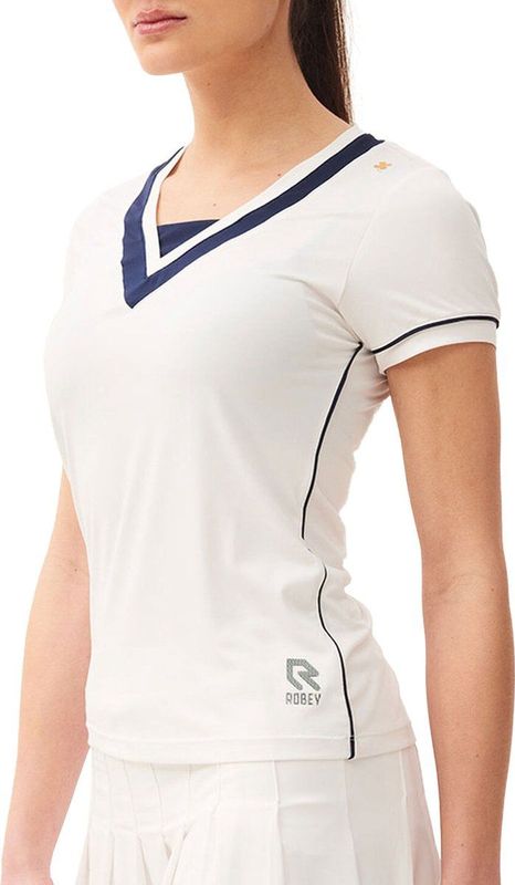 Robey - Tennis Match T-Shirt - Racket White - Tennisshirt