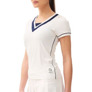 Robey - Match T-Shirt - Racket White - Polyester - Ademend