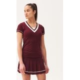 Robey - Match T-Shirt - Cross Red - Polyester