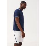 Robey - Tennis Cross T-Shirt Round Neck - Match Navy - Tennisshirt