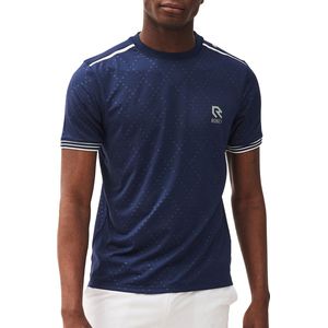 Robey - Tennis Cross T-Shirt Round Neck - Match Navy - Tennisshirt