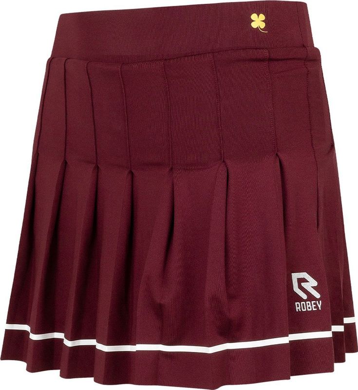 Robey - Tennis Break Pleated Skirt - Tennisrok - Cross Red