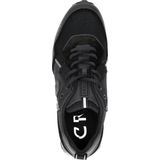 Cruyff - Superbia - Sneakers - Zwart - Imitatieleer/Suède/Nylon/Mesh