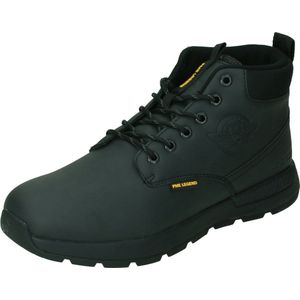 PME Legend - Ribber - Sneakers - Zwart - Nubuck-Look Leer en Nylon
