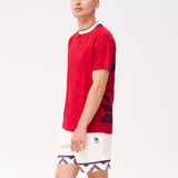Robey - Grand Slam Tennis Tee - Tennisshirt - Rood/Bessen