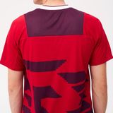 Robey - Grand Slam Tennis Tee - Tennisshirt - Rood/Bessen