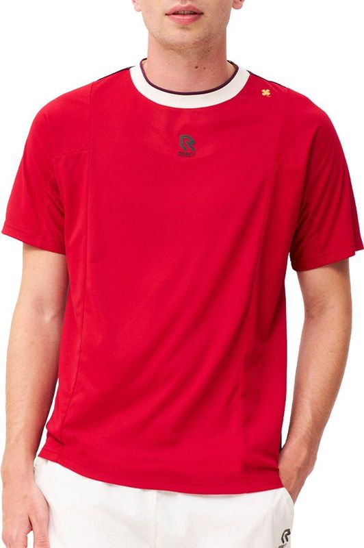 Robey - Grand Slam Tennis Tee - Tennisshirt - Rood/Bessen