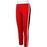 Robey - Grand Slam Tennislegging - Rood/Zwart/Off White - PES