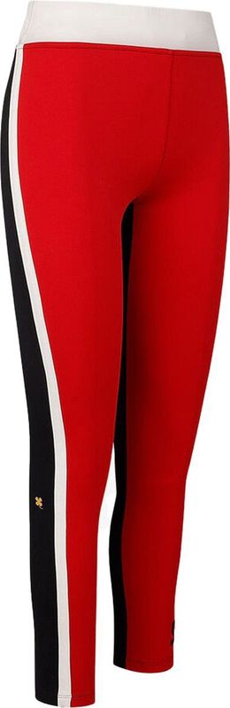 Robey - Grand Slam Tennislegging - Rood/Zwart/Off White - PES