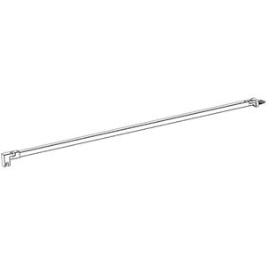 Stabilisatiesteun Sealskin Inc. 100 cm Zilver Hoogglans