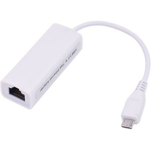 Micro Usb Ethernet Netwerkkaart Adapter Micro Usb Naar Ethernet RJ45 Voor Windows 7/8/10 Android Tablet Ic Ethernet lan