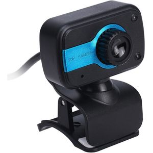 HD Webcam USB Computer Web Camera for PC Laptop Desktop Video Cam with Microphone Clips-On PLD