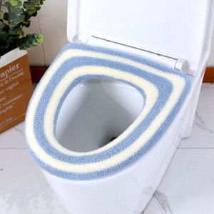 Elastische Closestool Mat Wasbare Toilet Seat Cover Warm Kussen Pad Home Hotel Badkamer Benodigdheden